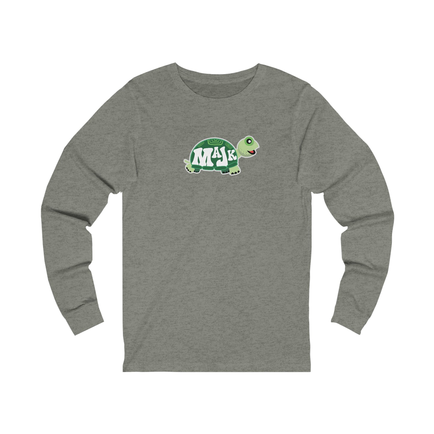 Unisex Jersey Long Sleeve Tee, MaJK Turtle Logo