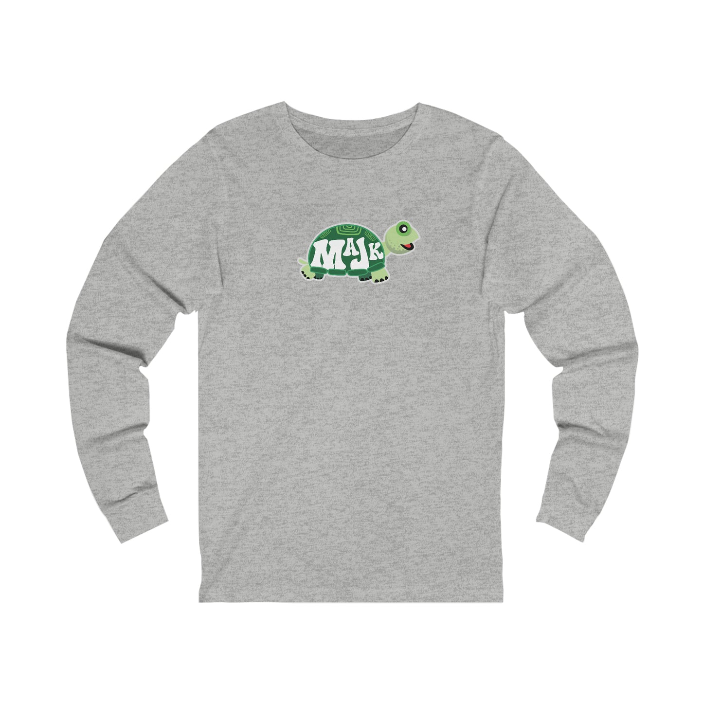 Unisex Jersey Long Sleeve Tee, MaJK Turtle Logo