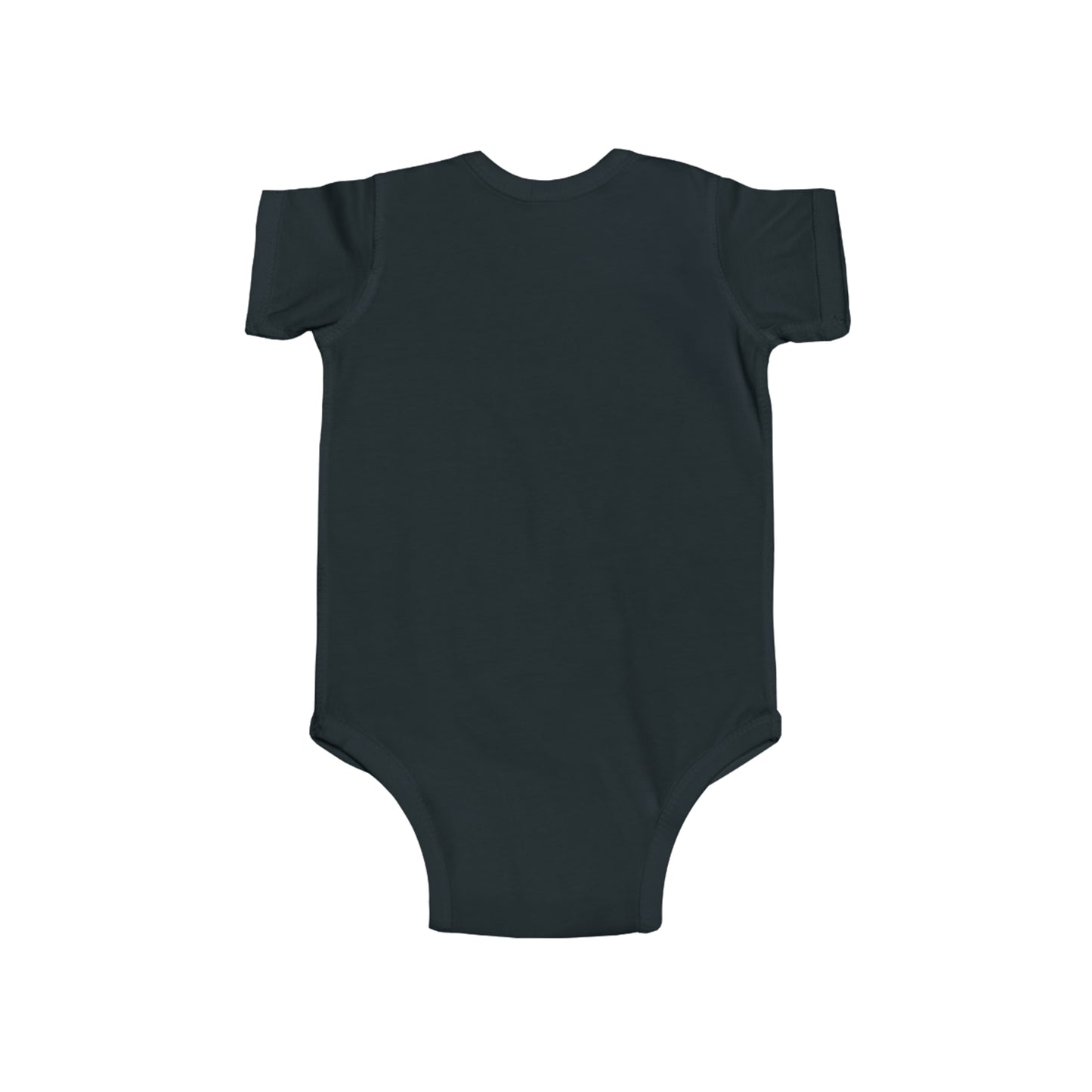 Infant Fine Jersey Bodysuit-MAJK White Silhouette