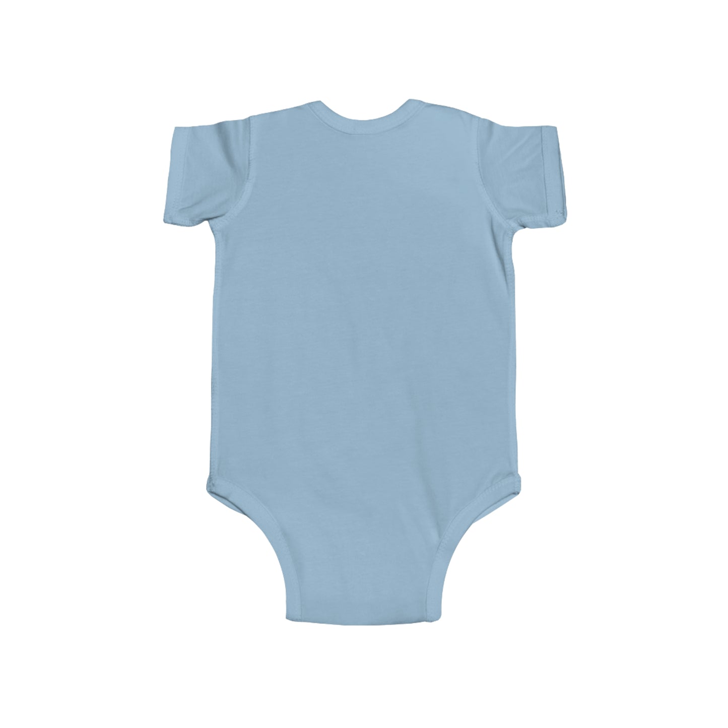 Infant Fine Jersey Bodysuit-MAJK White Silhouette