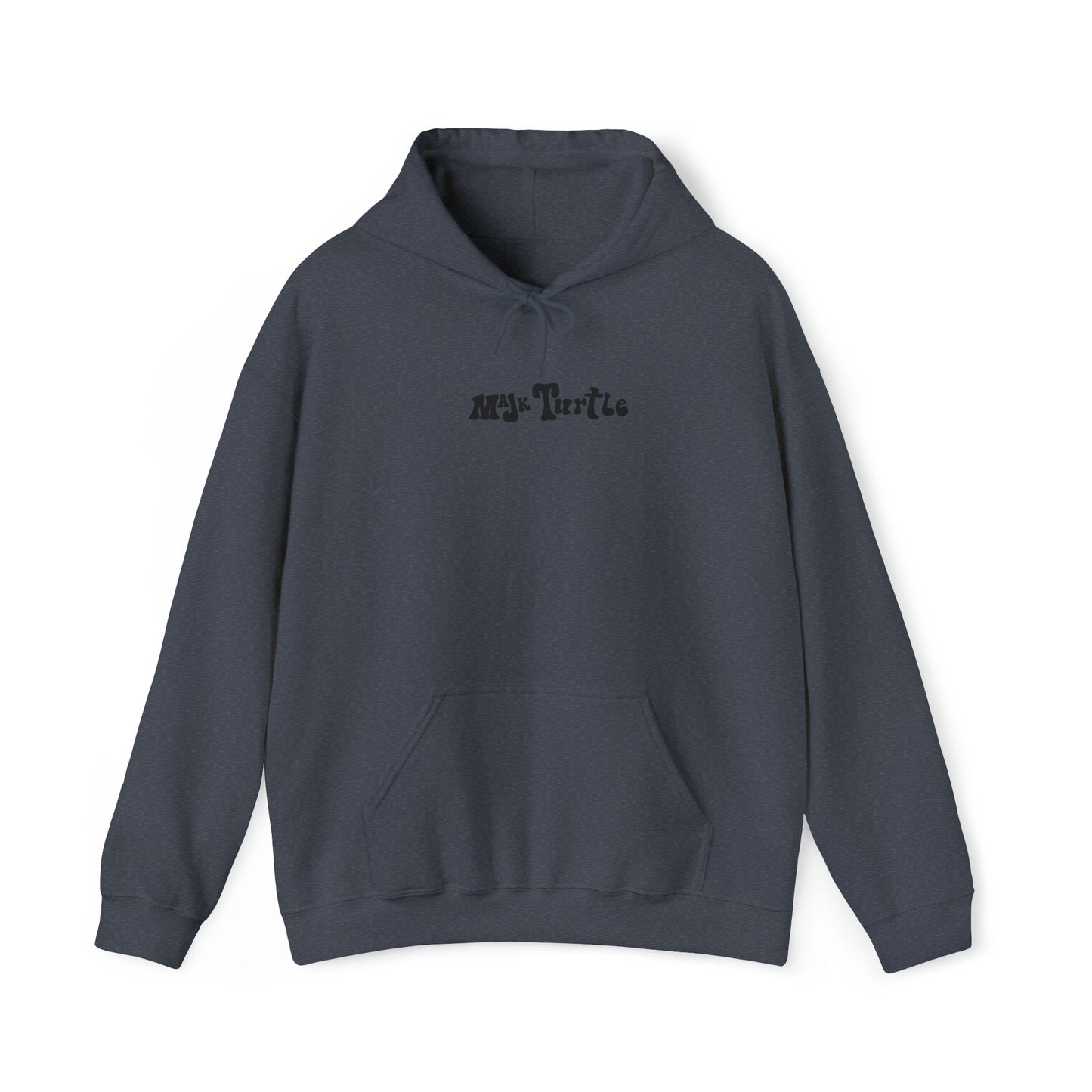 Unisex Heavy Blend Hooded Sweatshirt "MaJk Turtle Logo"