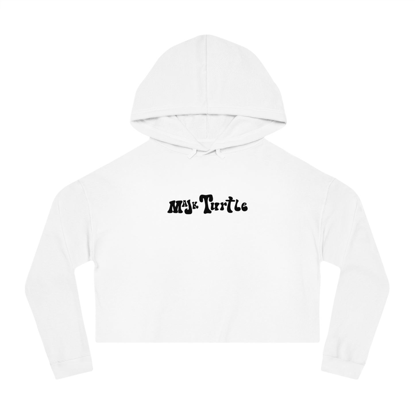 Women's Cropped Hooded Sweatshirt "Tag Shirt"