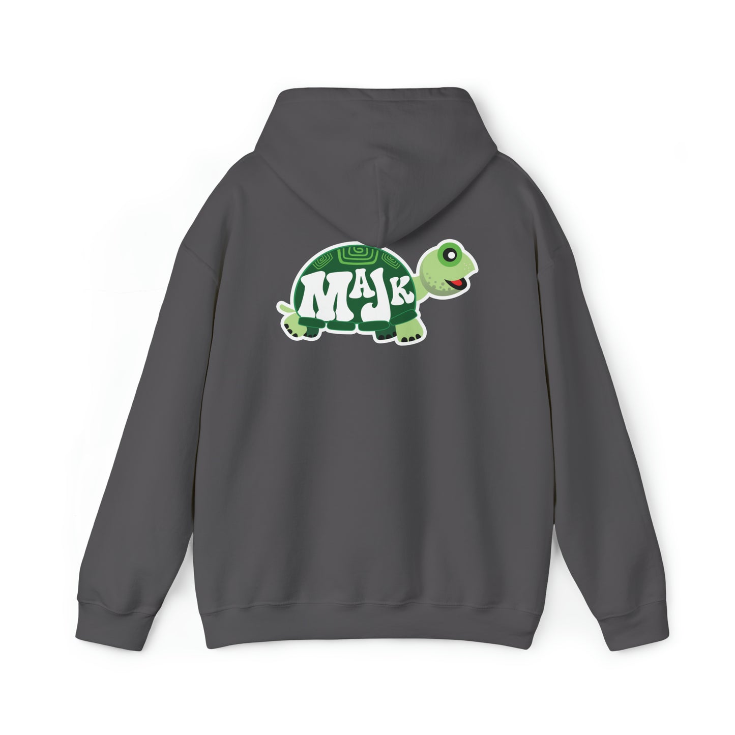 Unisex Heavy Blend Hooded Sweatshirt "MaJk Turtle Logo"