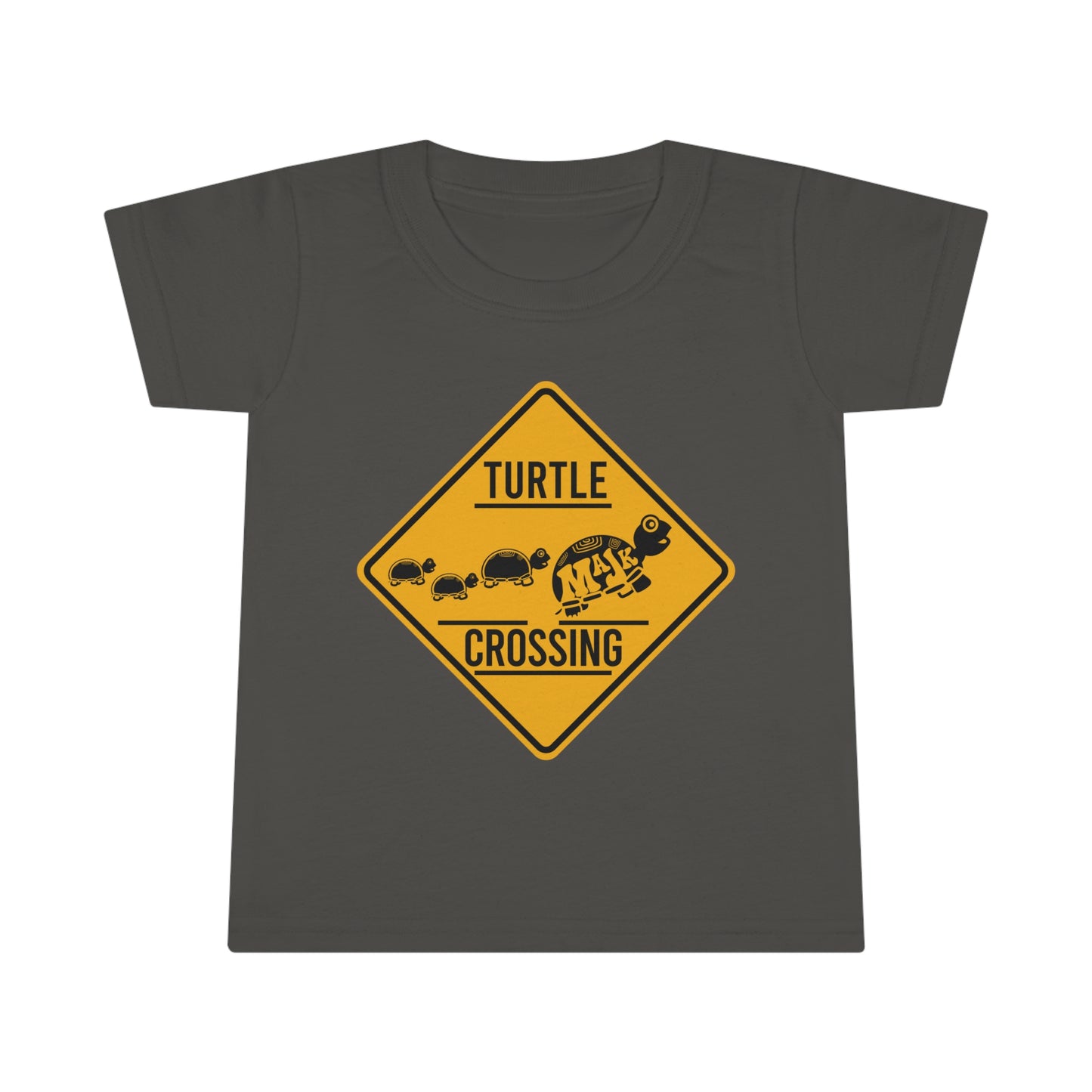 Toddler T-shirt "Turtle Crossing"