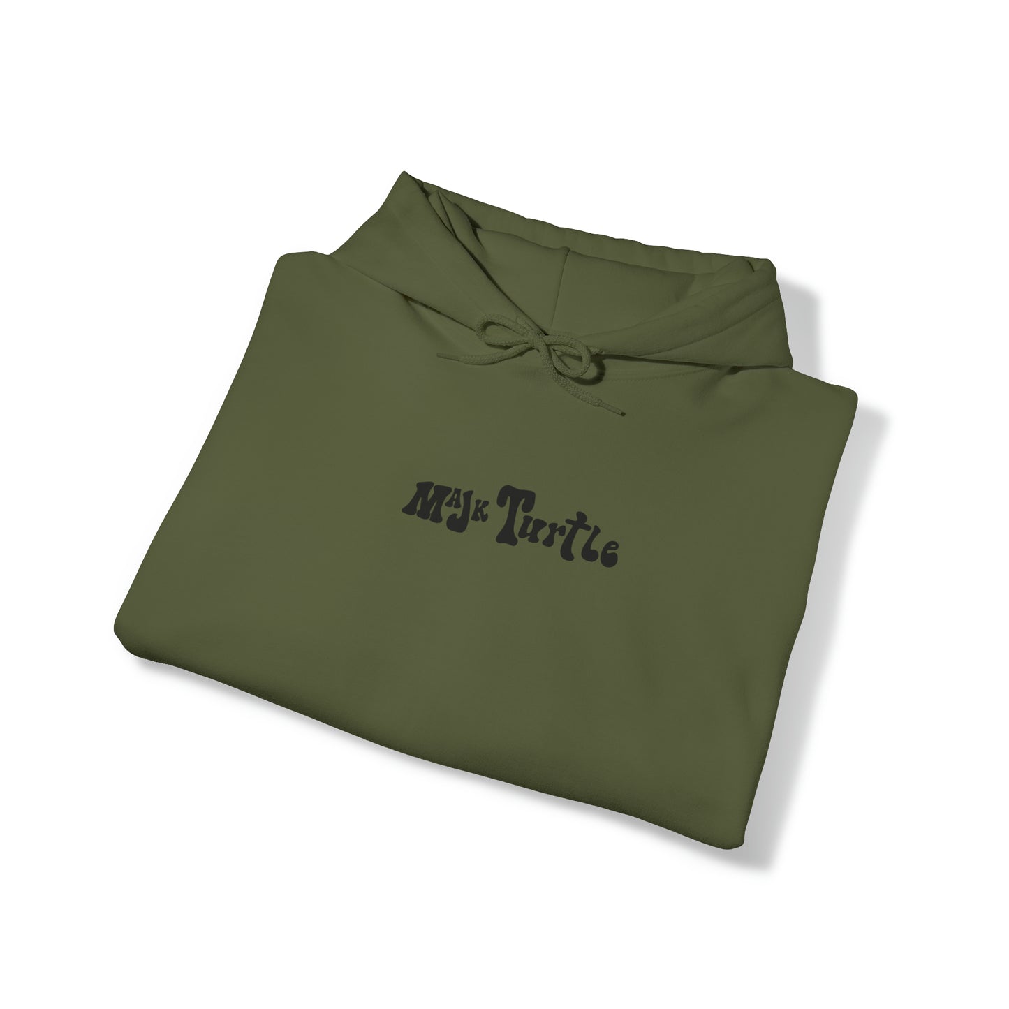 Unisex Heavy Blend Hooded Sweatshirt "MaJk Turtle Logo"