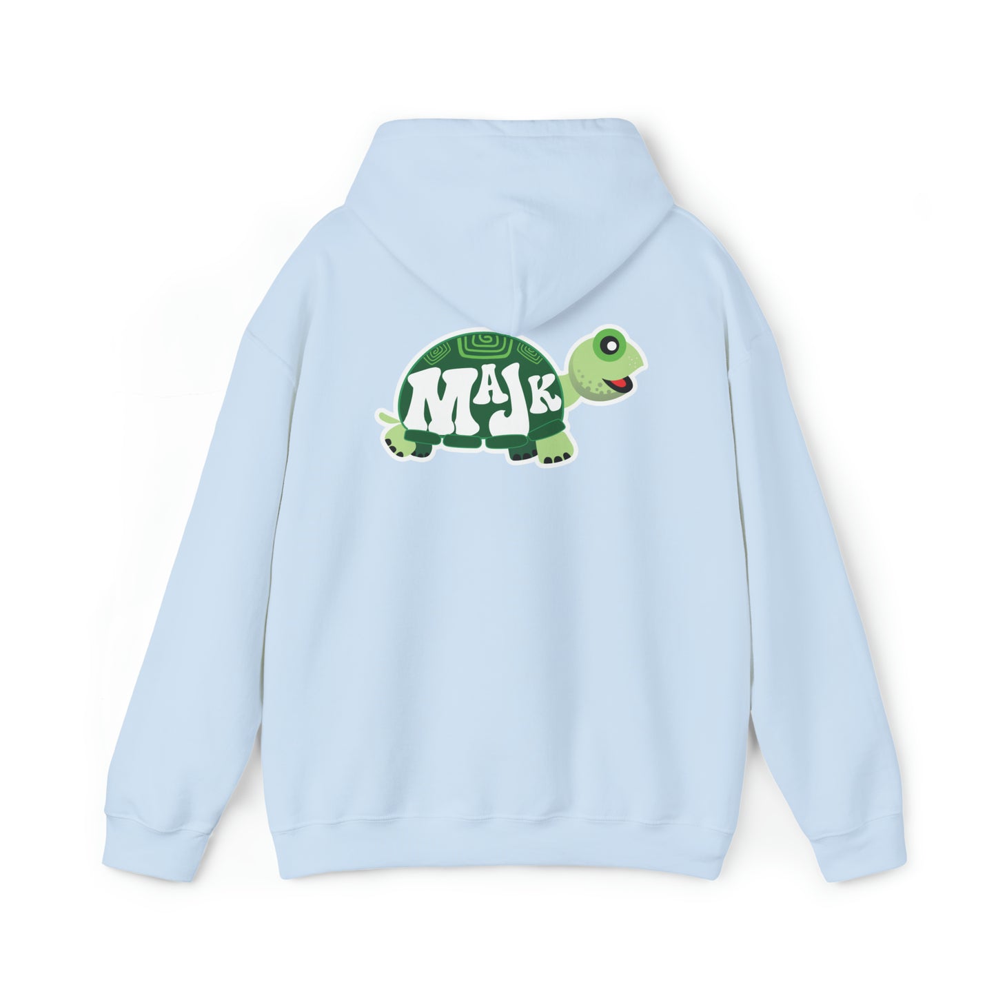 Unisex Heavy Blend Hooded Sweatshirt "MaJk Turtle Logo"