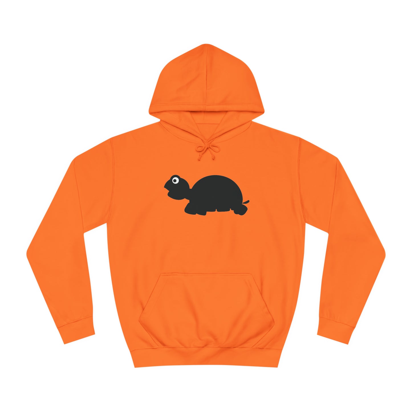 Unisex College Hoodie, MaJk, Black, Silhouette