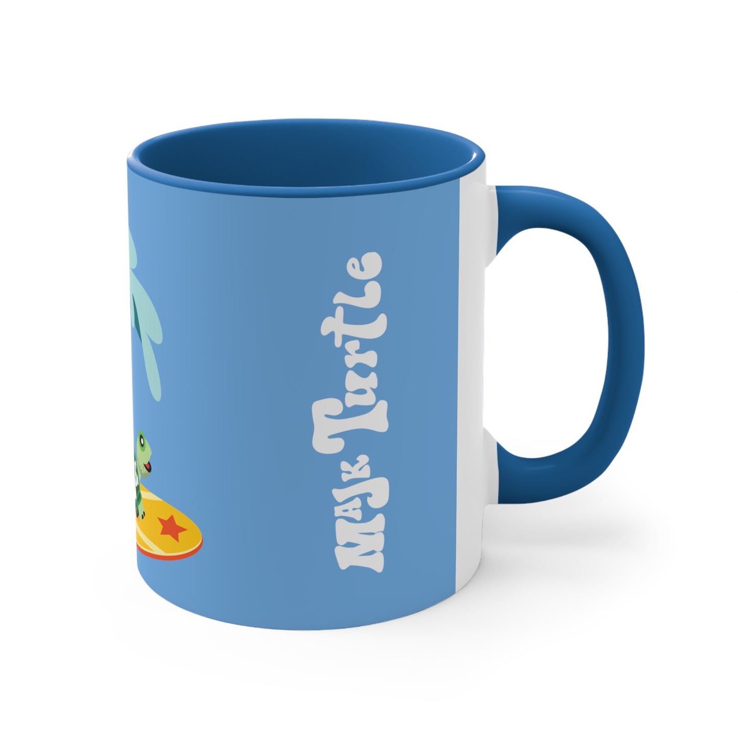 Accent Coffee Mug, 11oz, Turtally Tubed Collection