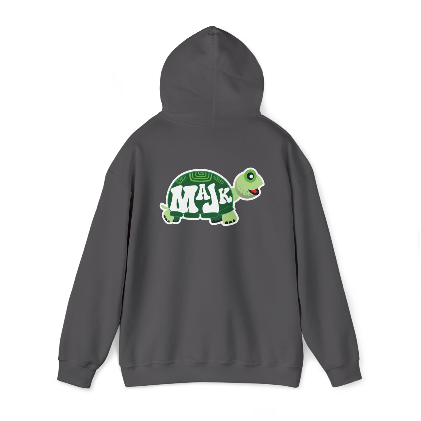 Unisex Heavy Blend Hooded Sweatshirt "MaJk Turtle Logo"