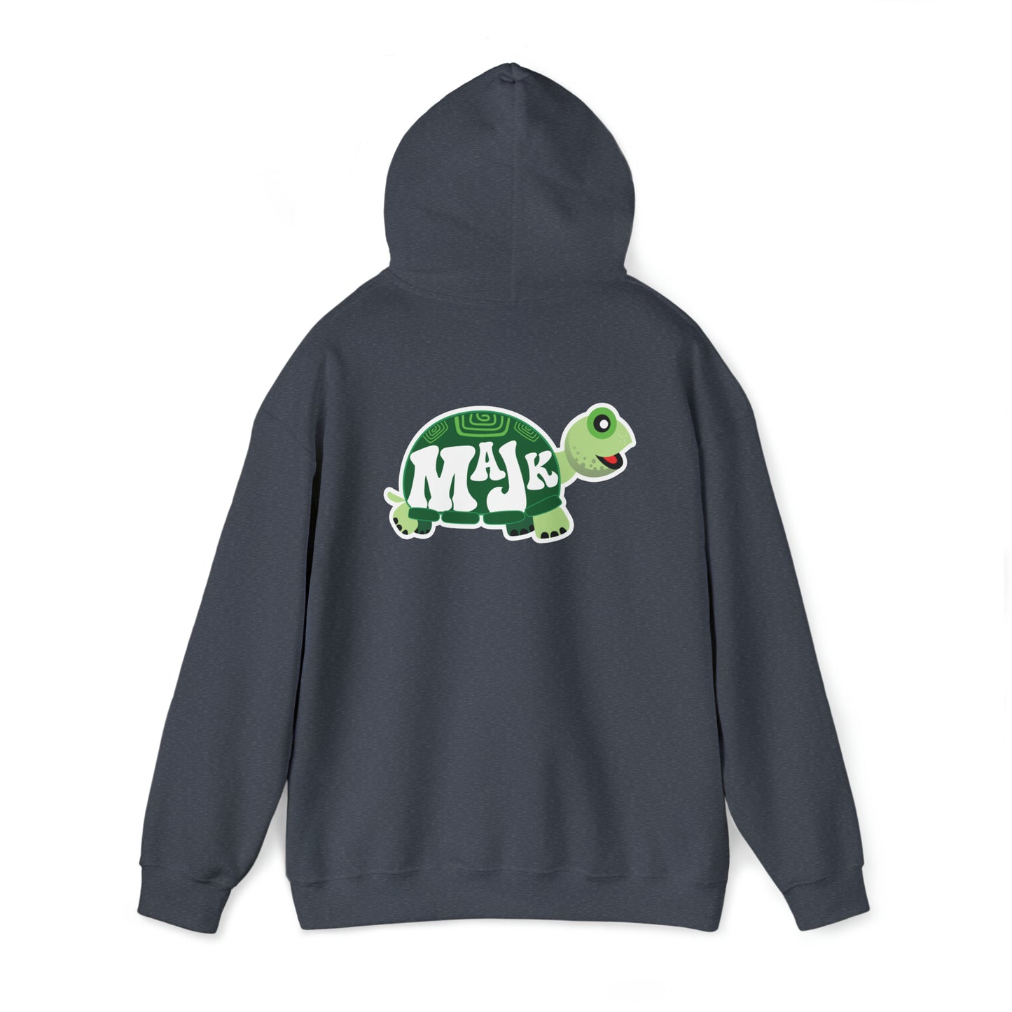 Unisex Heavy Blend Hooded Sweatshirt "MaJk Turtle Logo"