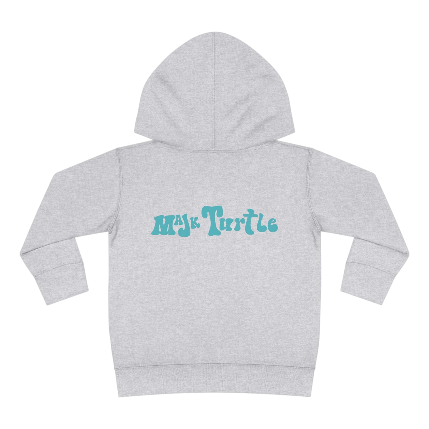Toddler Pullover, Fleece Hoodie "Besties" (Aqua Logo on back)