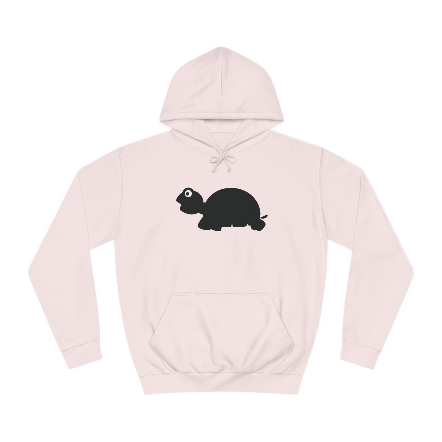 Unisex College Hoodie, MaJk, Black, Silhouette