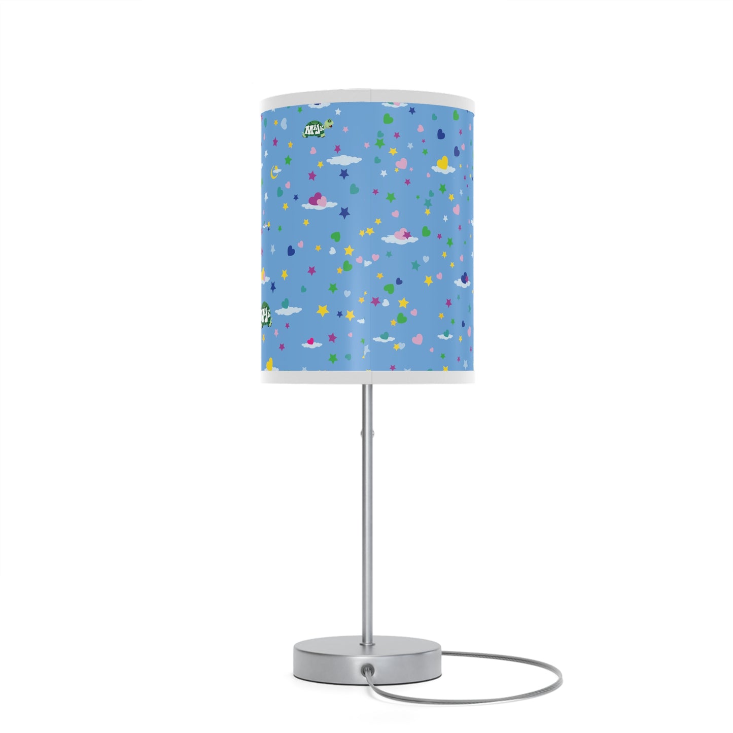 Lamp on a Stand, US|CA plug - Sweet Dreams Little One" Collection (Blue)