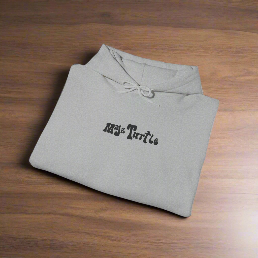 Unisex Heavy Blend Hooded Sweatshirt "MaJk Turtle Logo"