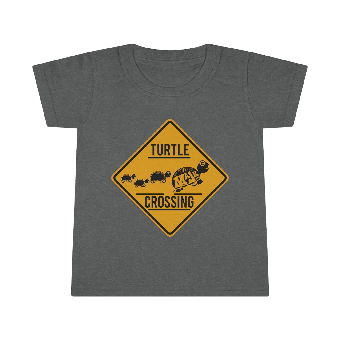 Toddler T-shirt "Turtle Crossing"