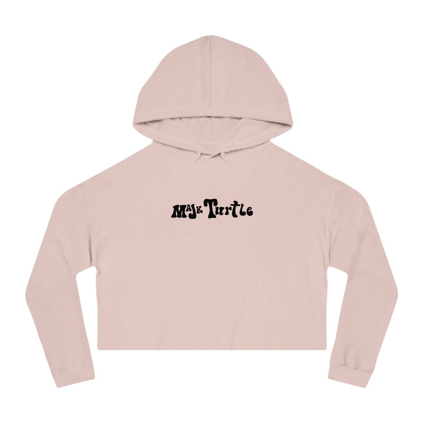 Women's Cropped Hooded Sweatshirt "Tag Shirt"