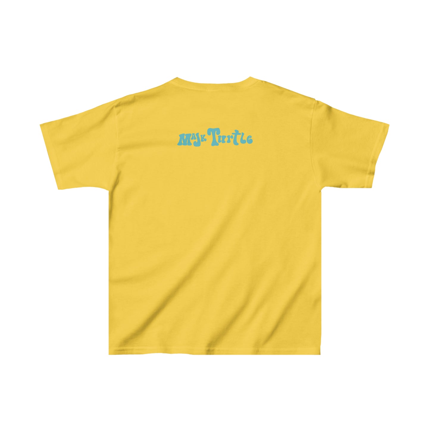 Kid's Classic Cotton Tee, Bestie's T-shirt w/ MaJK Turtle Logo on back