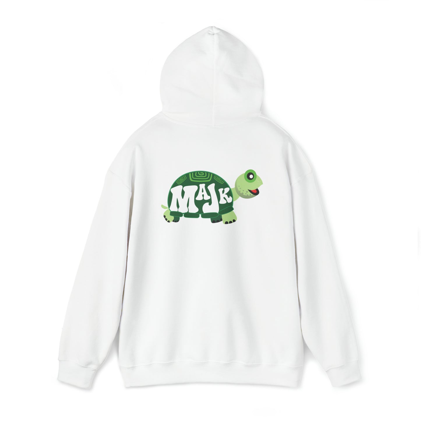 Unisex Heavy Blend Hooded Sweatshirt "MaJk Turtle Logo"