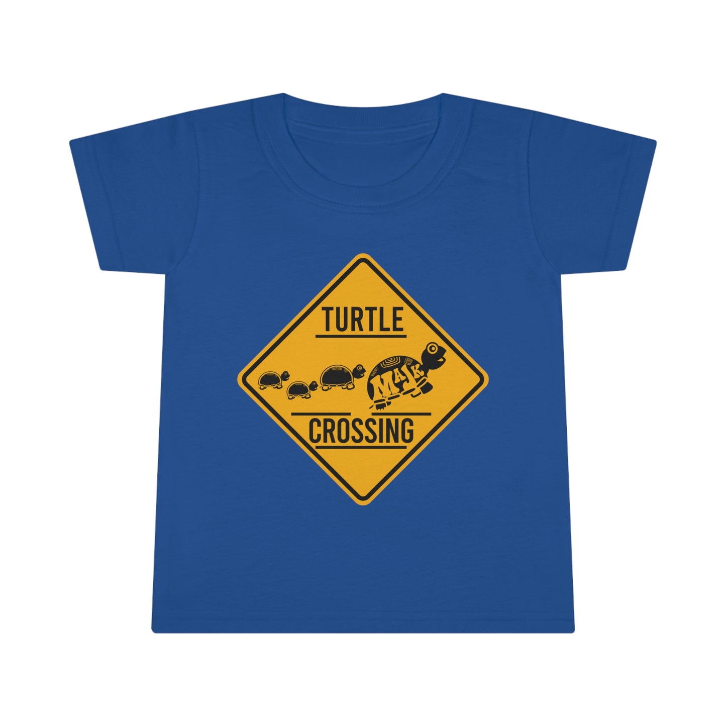 Toddler T-shirt "Turtle Crossing"