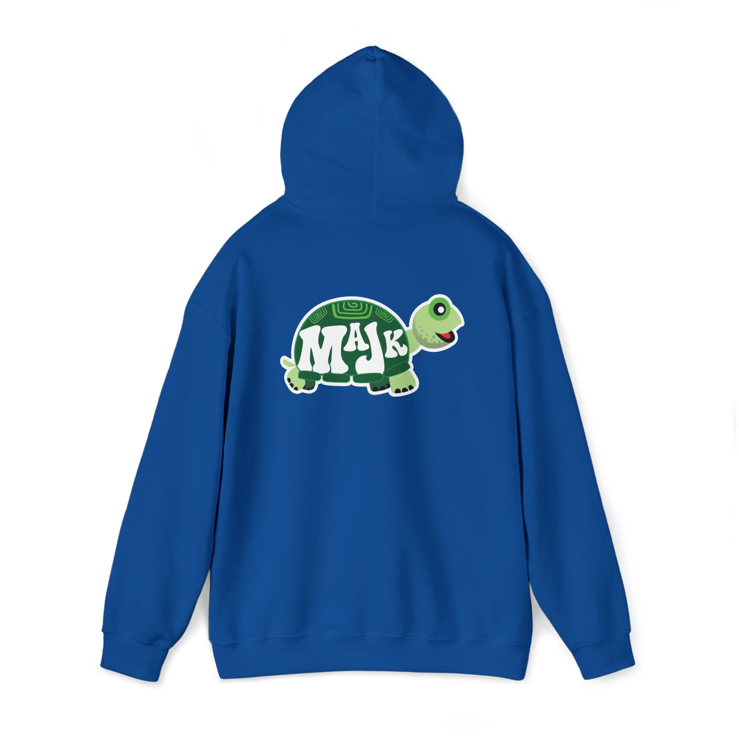 Unisex Heavy Blend Hooded Sweatshirt "MaJk Turtle Logo"