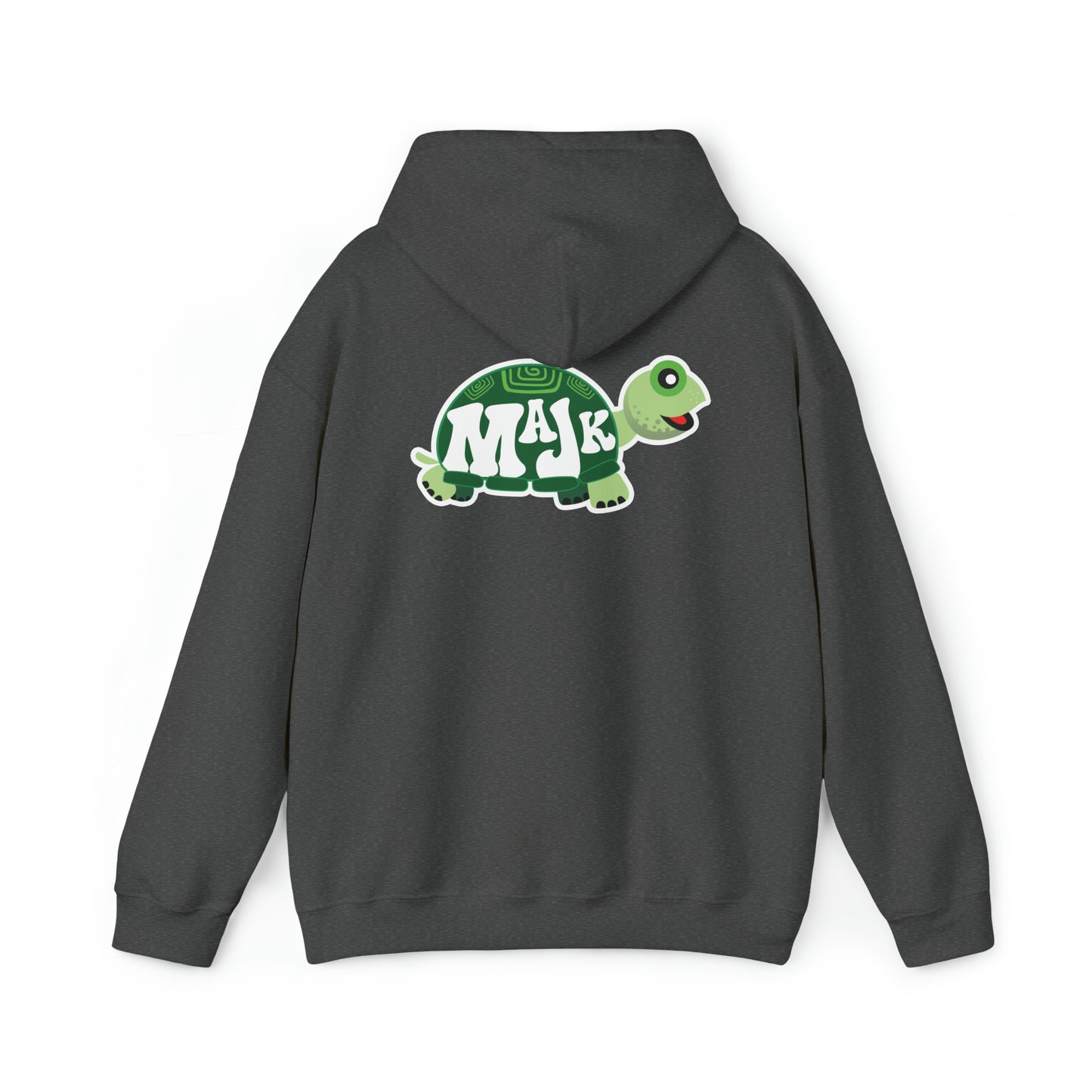 Unisex Heavy Blend Hooded Sweatshirt "MaJk Turtle Logo"
