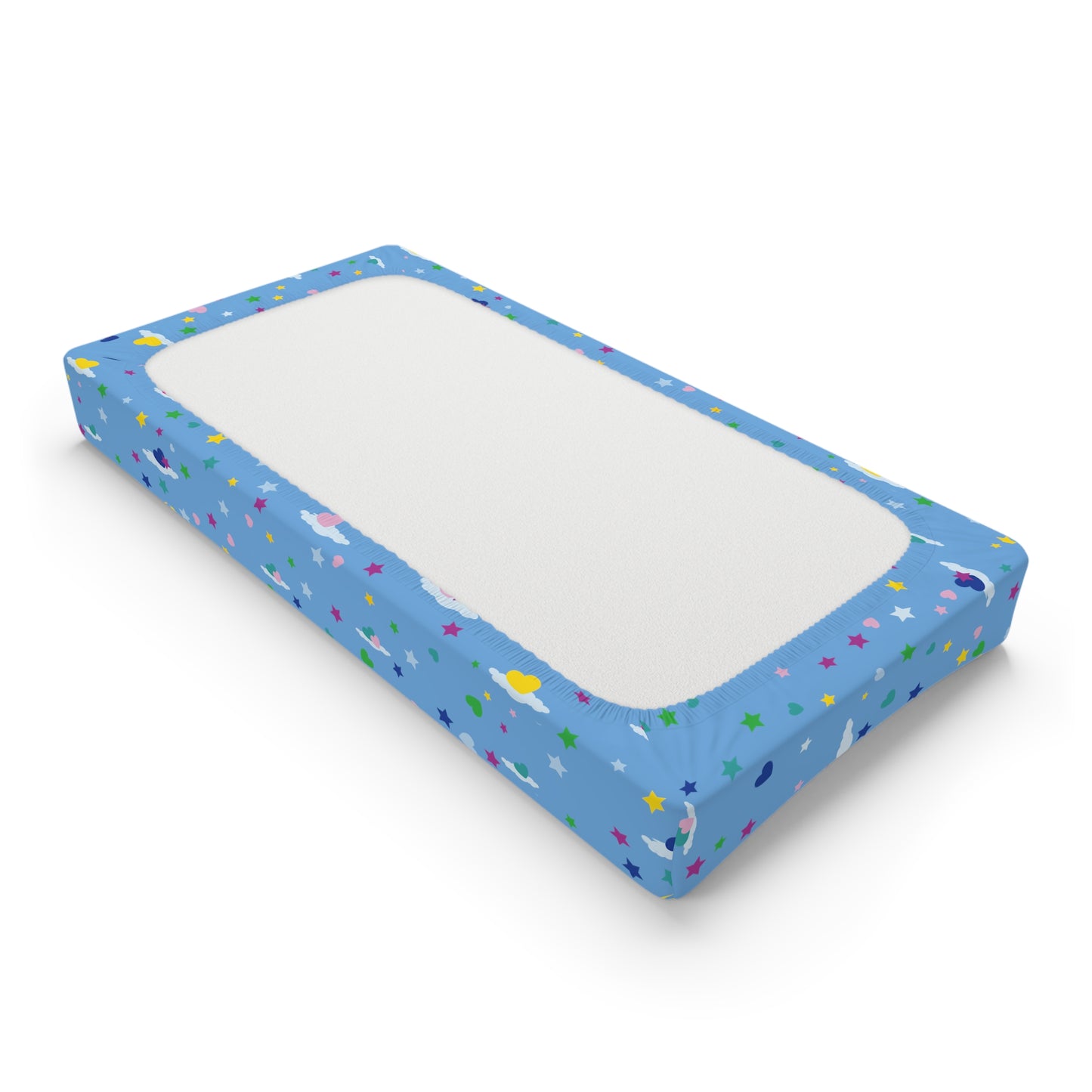 Baby Changing Pad Cover "Sweet Dreams Collection" (lt. Blue)