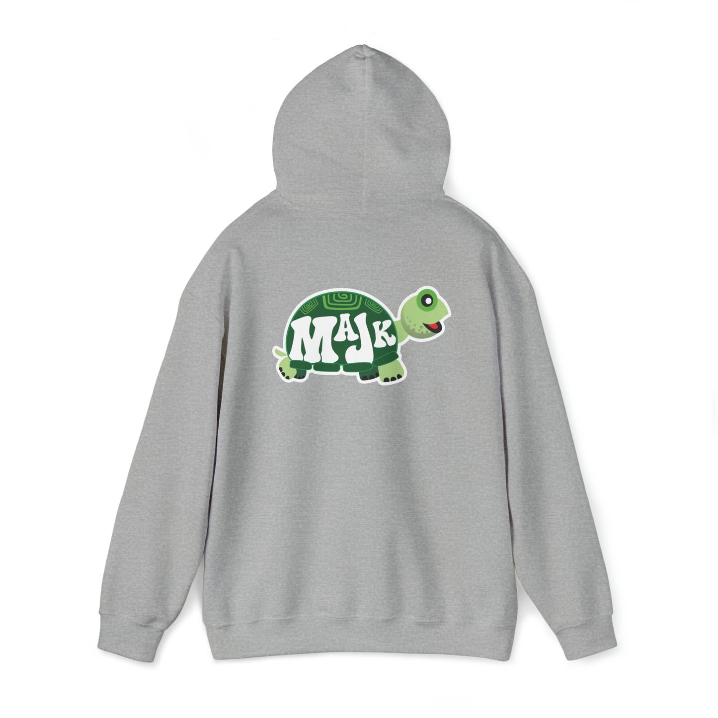 Unisex Heavy Blend Hooded Sweatshirt "MaJk Turtle Logo"