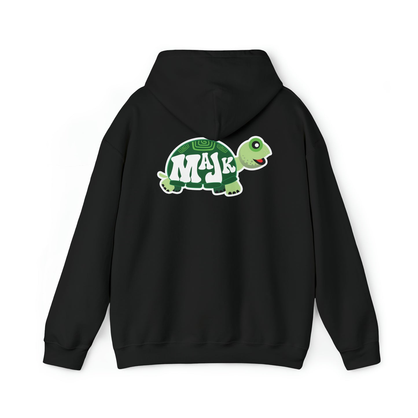 Unisex Heavy Blend Hooded Sweatshirt "MaJk Turtle Logo"