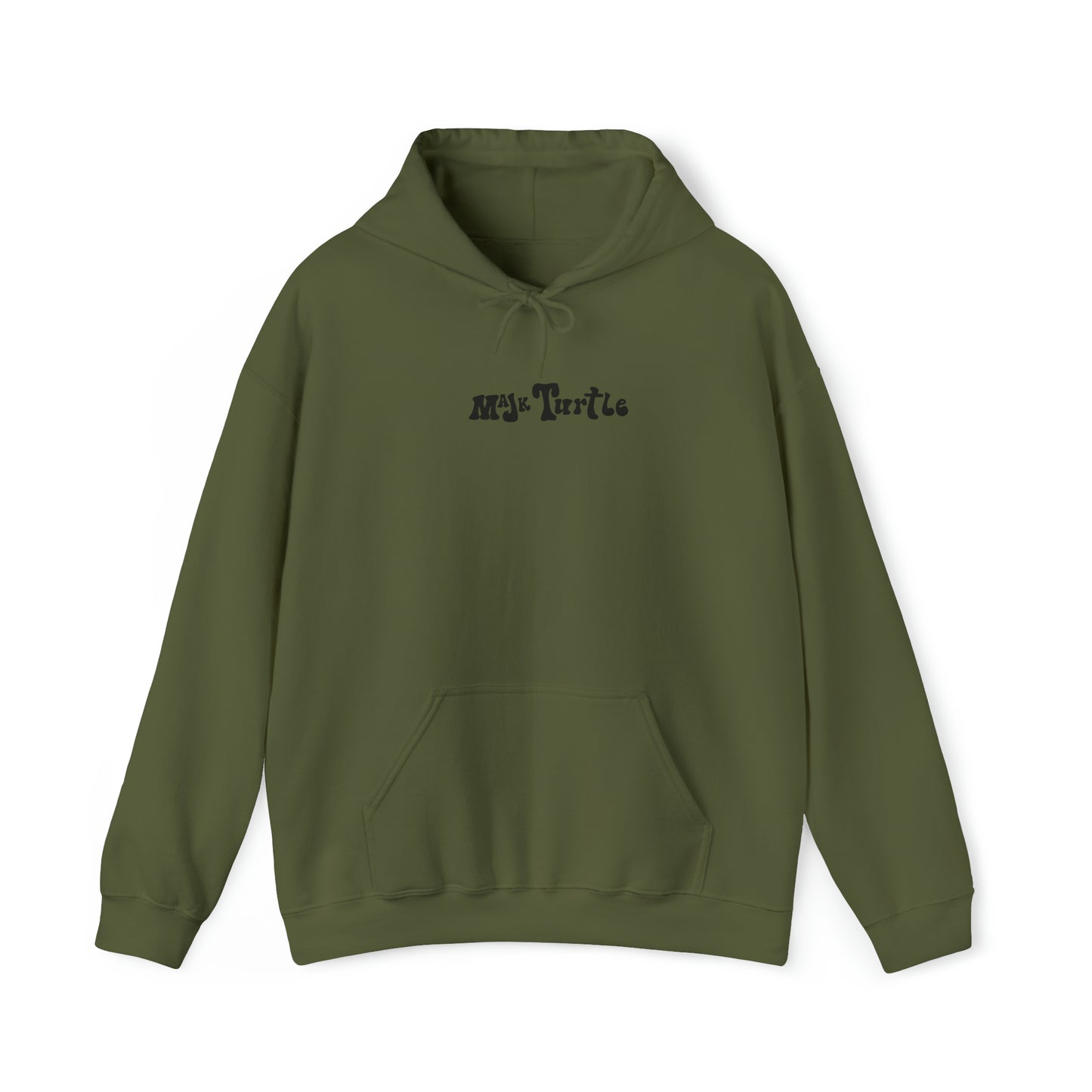 Unisex Heavy Blend Hooded Sweatshirt "MaJk Turtle Logo"