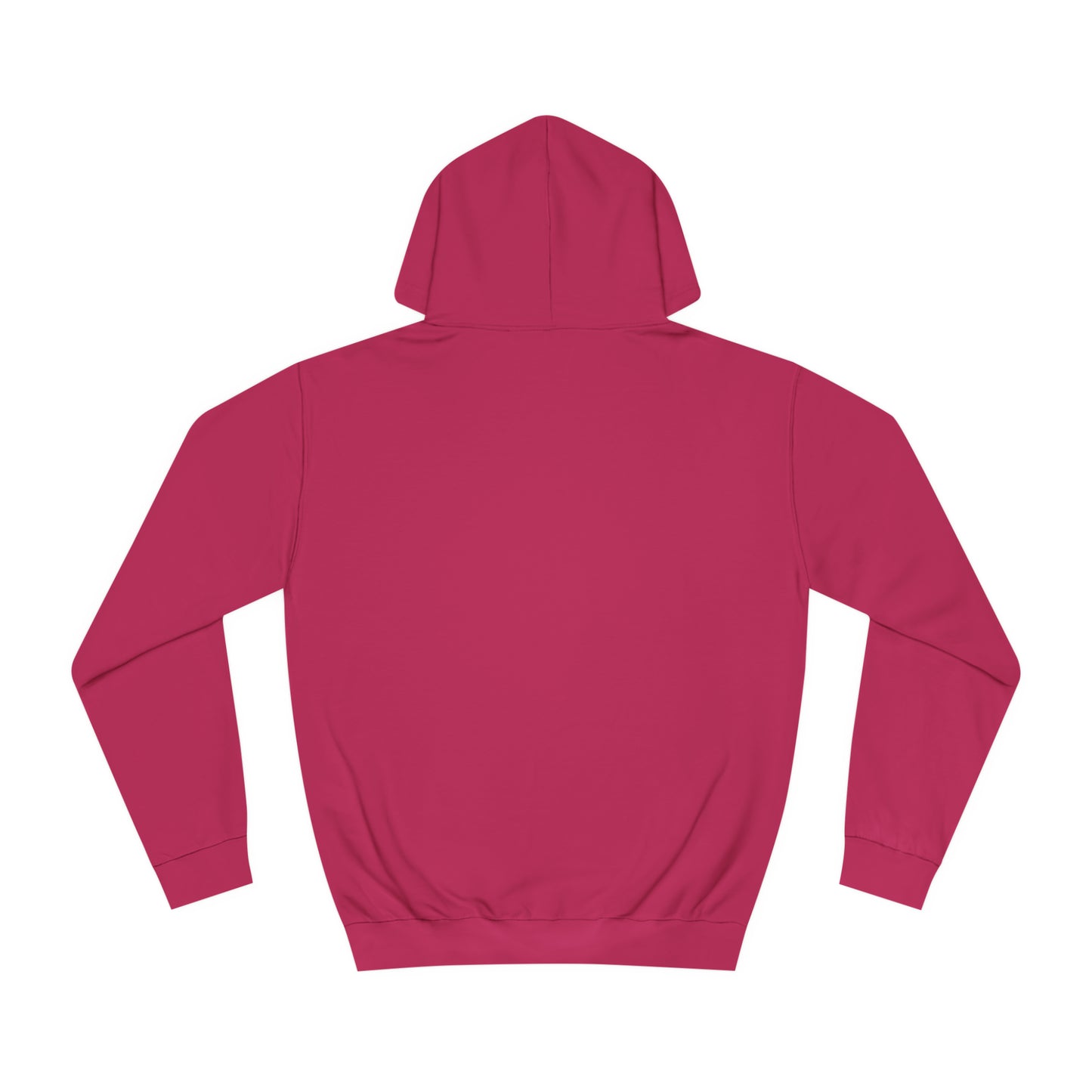 Unisex College Hoodie, MaJk, Black, Silhouette