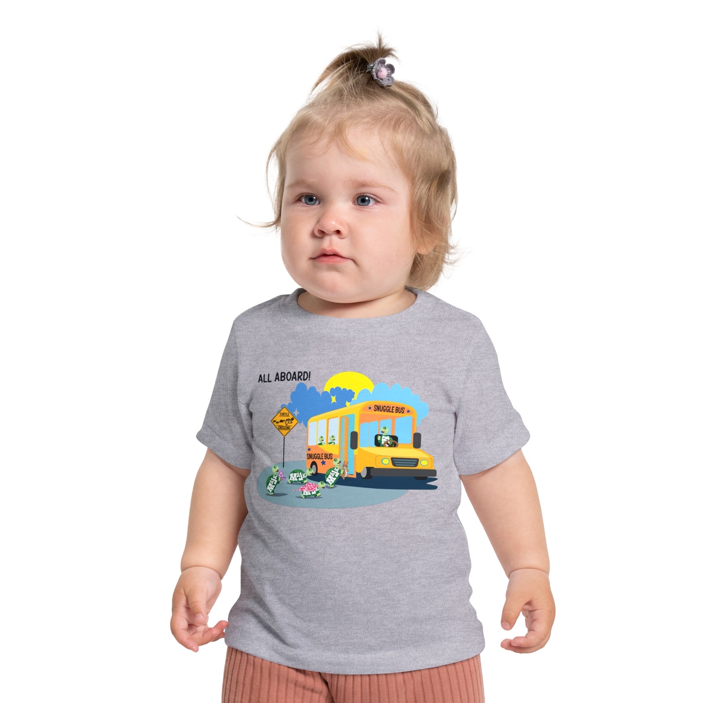 Baby Short Sleeve T-Shirt "Snuggle Bus" Collection