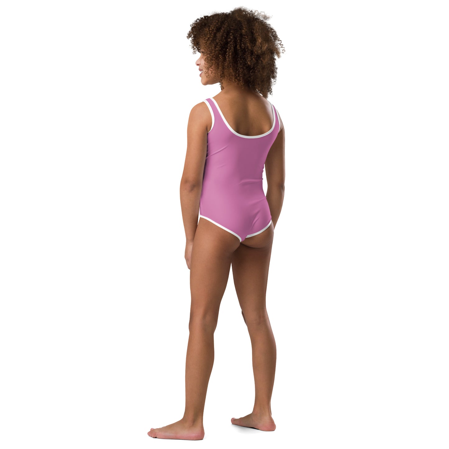 All-Over Print Girl's One-piece Swimsuit "Have a Turtally Awesome Day"