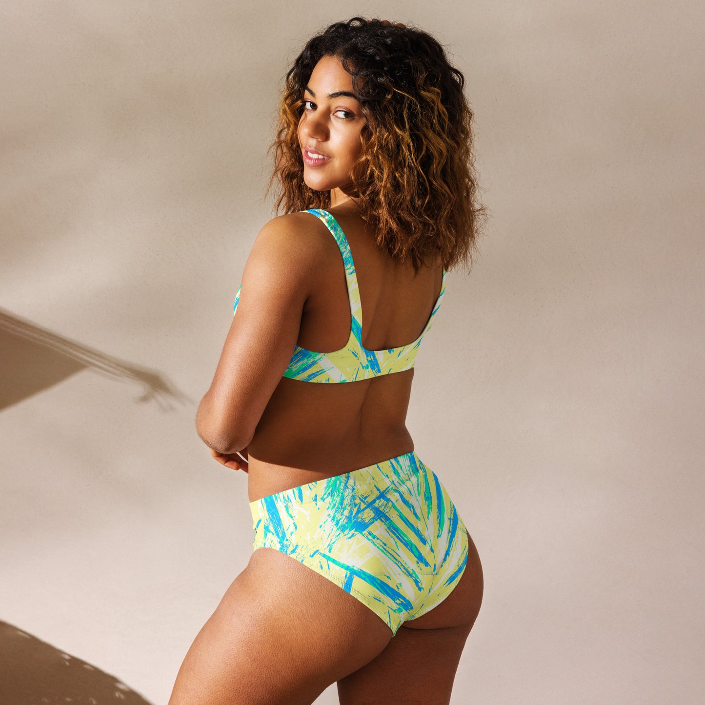 Women's high-waisted 2 piece bikini "Aruba Breeze"