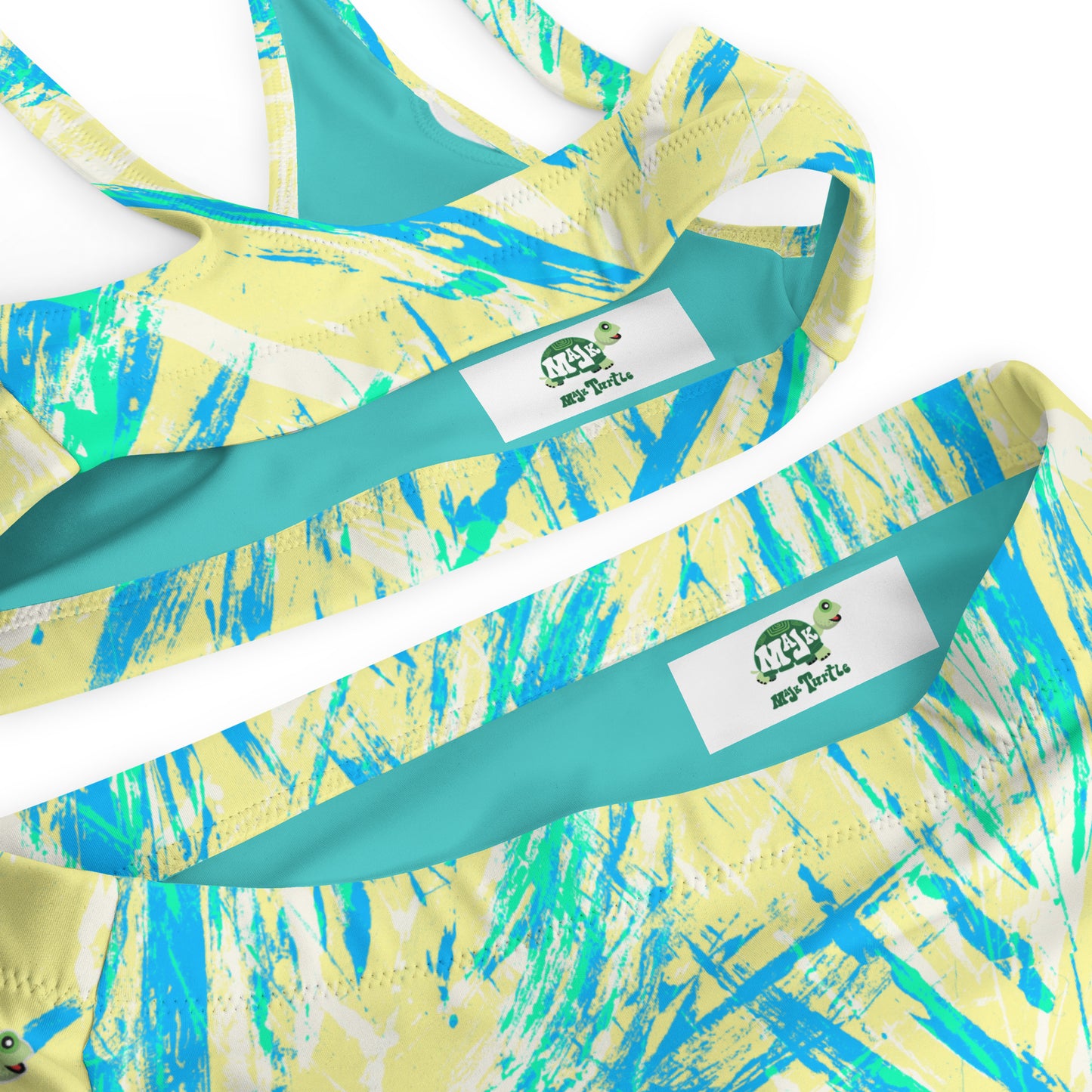 Women's high-waisted 2 piece bikini "Aruba Breeze"