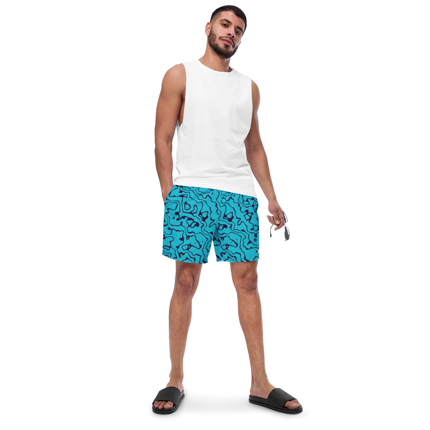 Men's swim trunks "Ripple Effect"