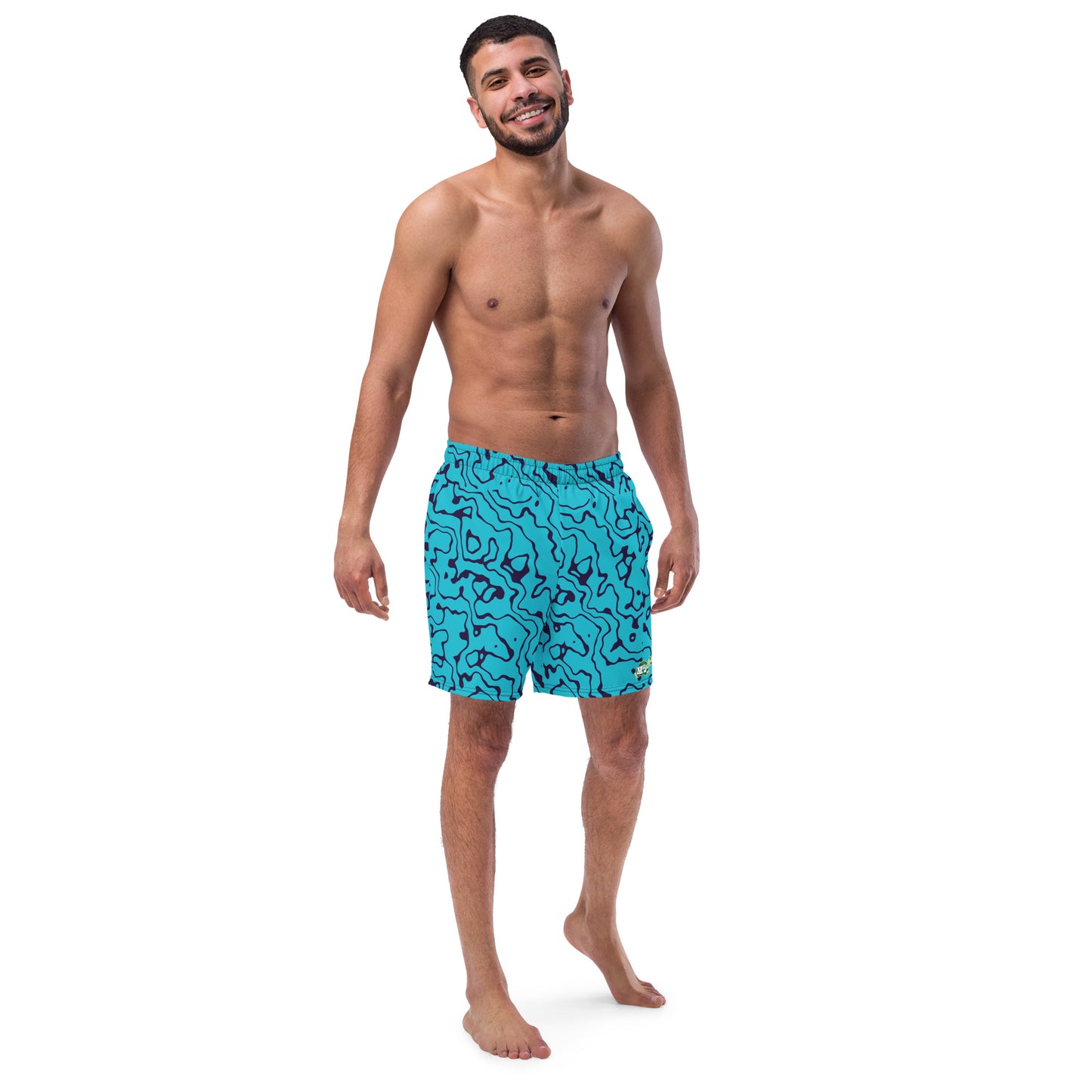 Men's swim trunks "Ripple Effect"