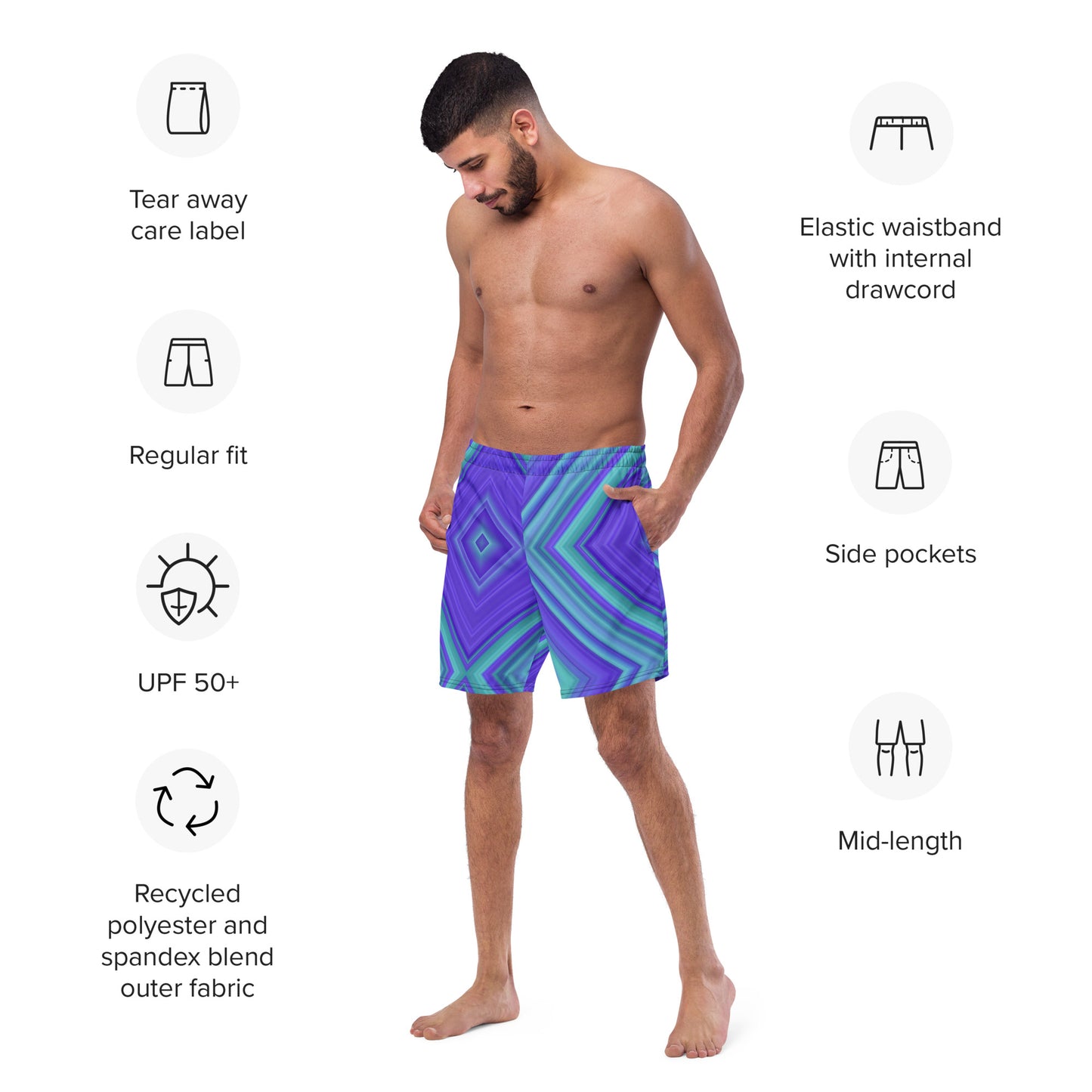 Men's swim trunks "Dawn Patrol"