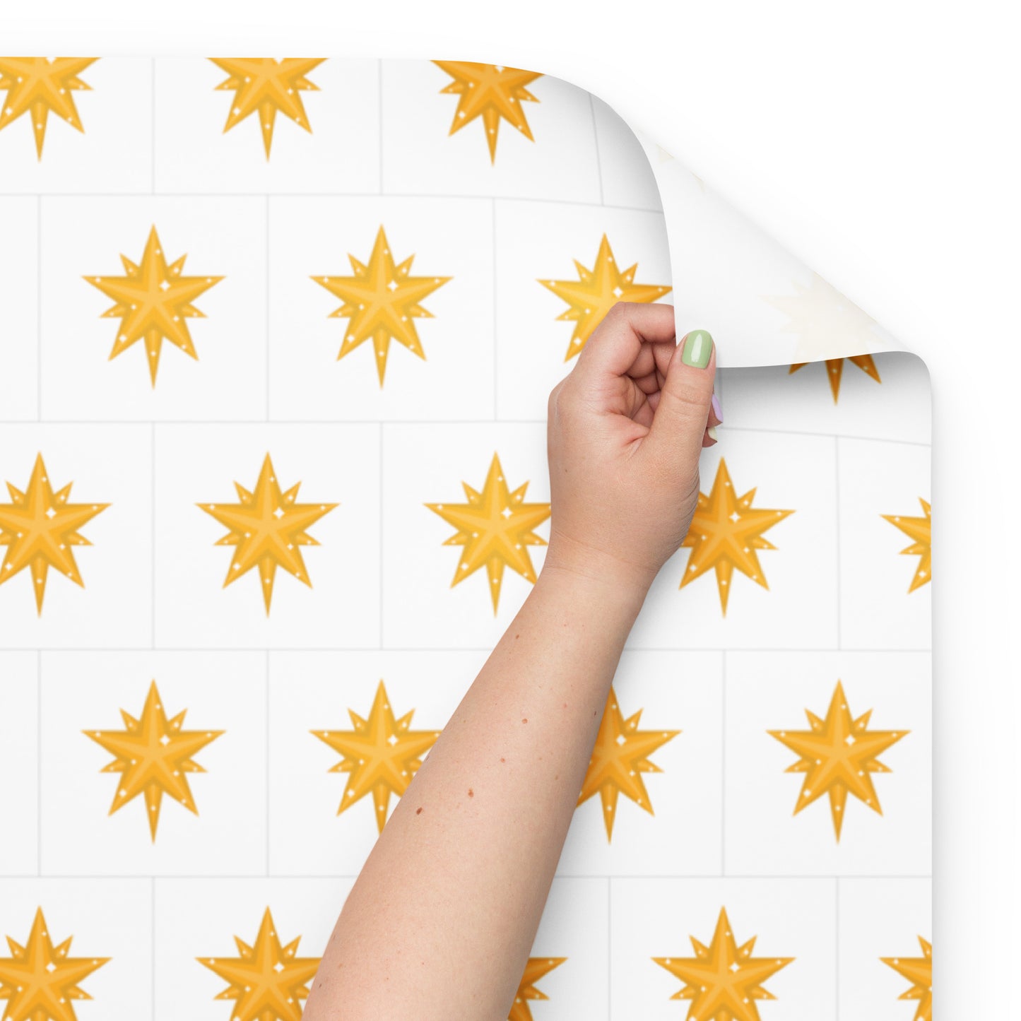 Designer Wrapping Paper Sheets "Turtally Starry Night"