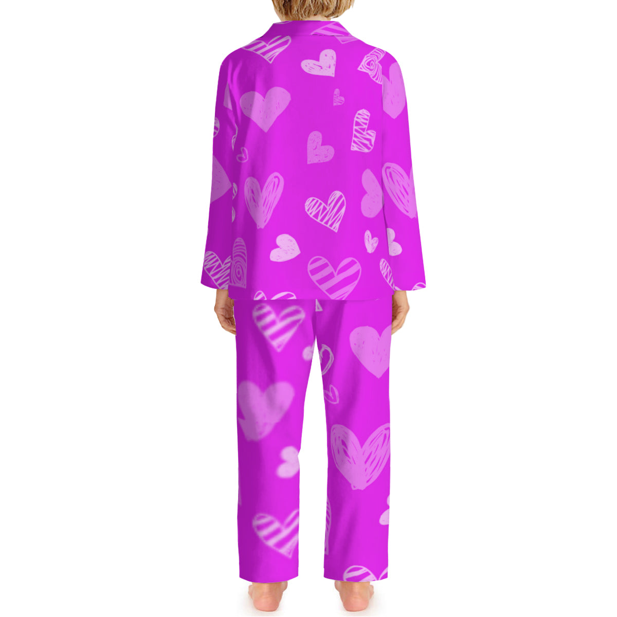 Youth Pajamas Long sleeve set- "Turtally Love You"