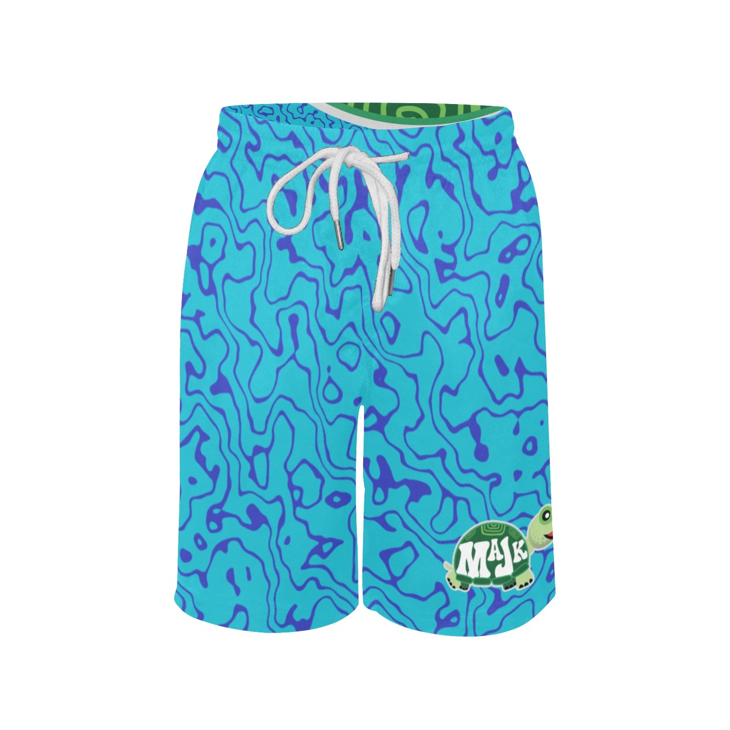All Over Print Boys' Beach Shorts "Ripple Effect"