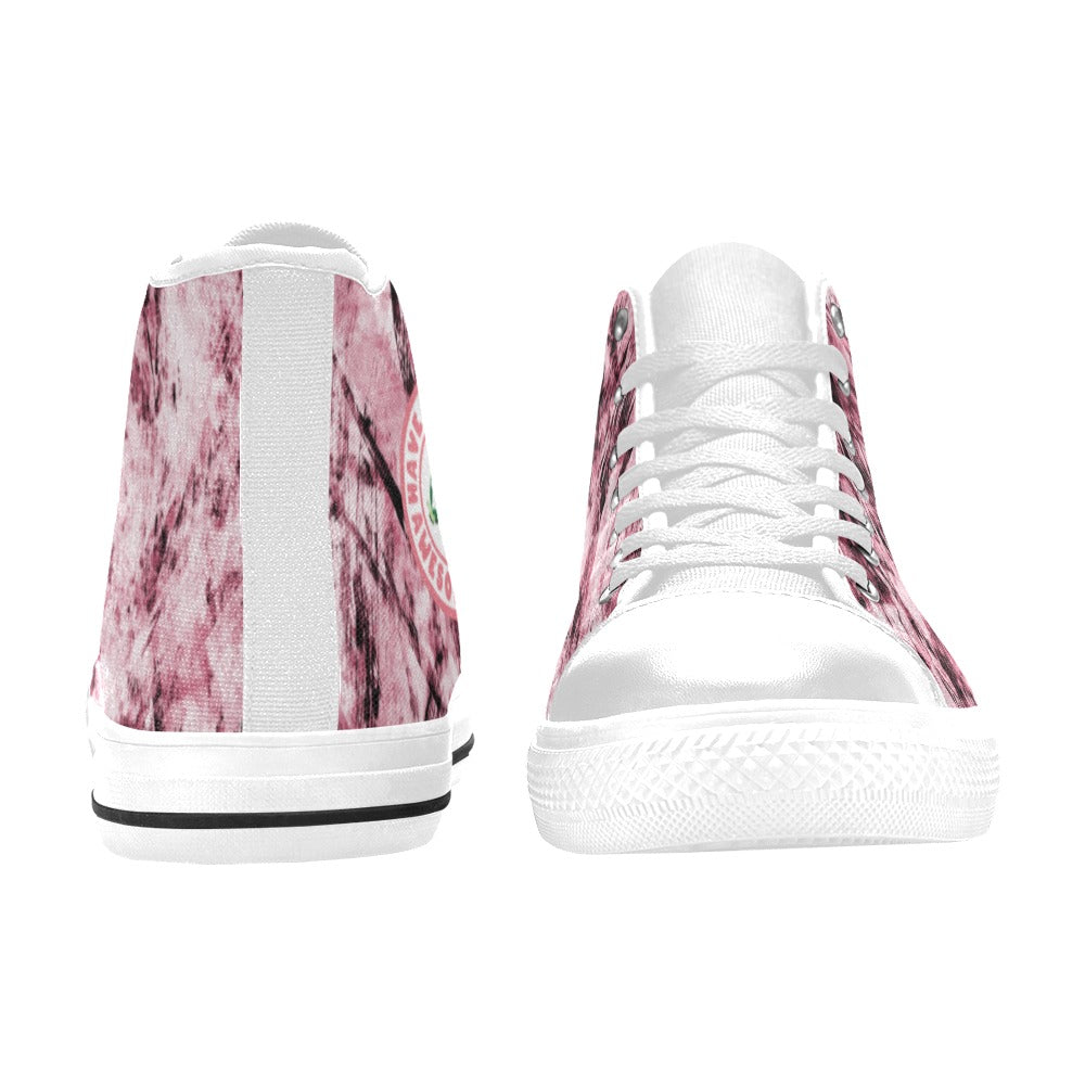 Women's High Top Canvas Sneaker "New Year New Kicks"