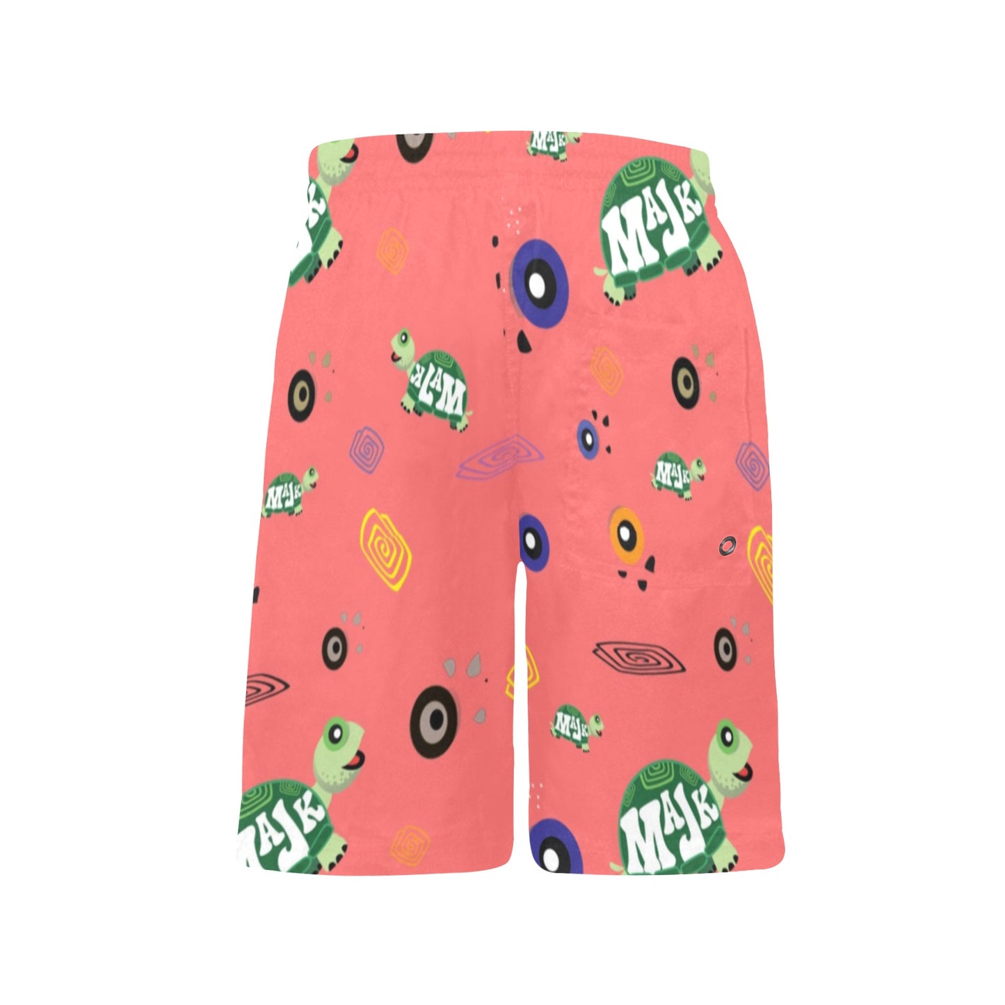 All Over Print Boys' Beach Shorts "Good vibes"
