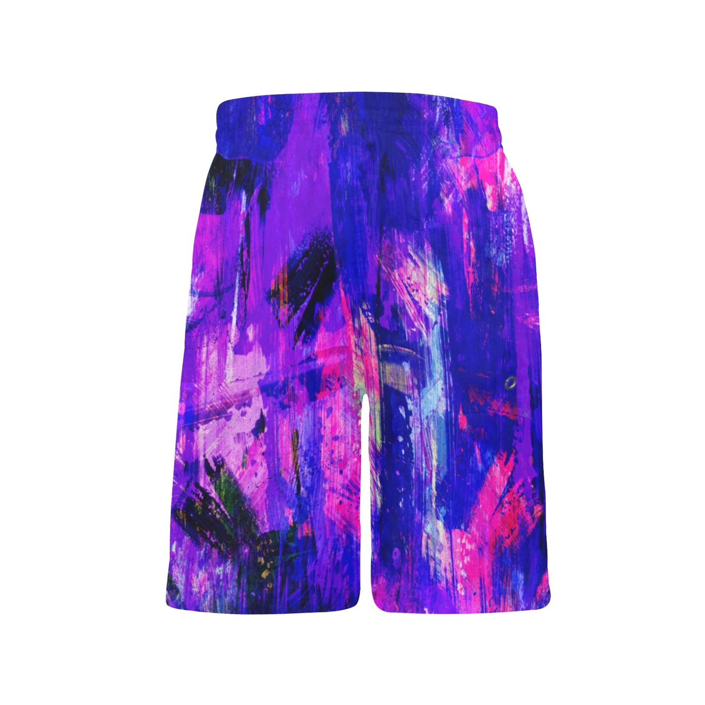 All Over Print- Boys' Beach Shorts "Brush Strokes"