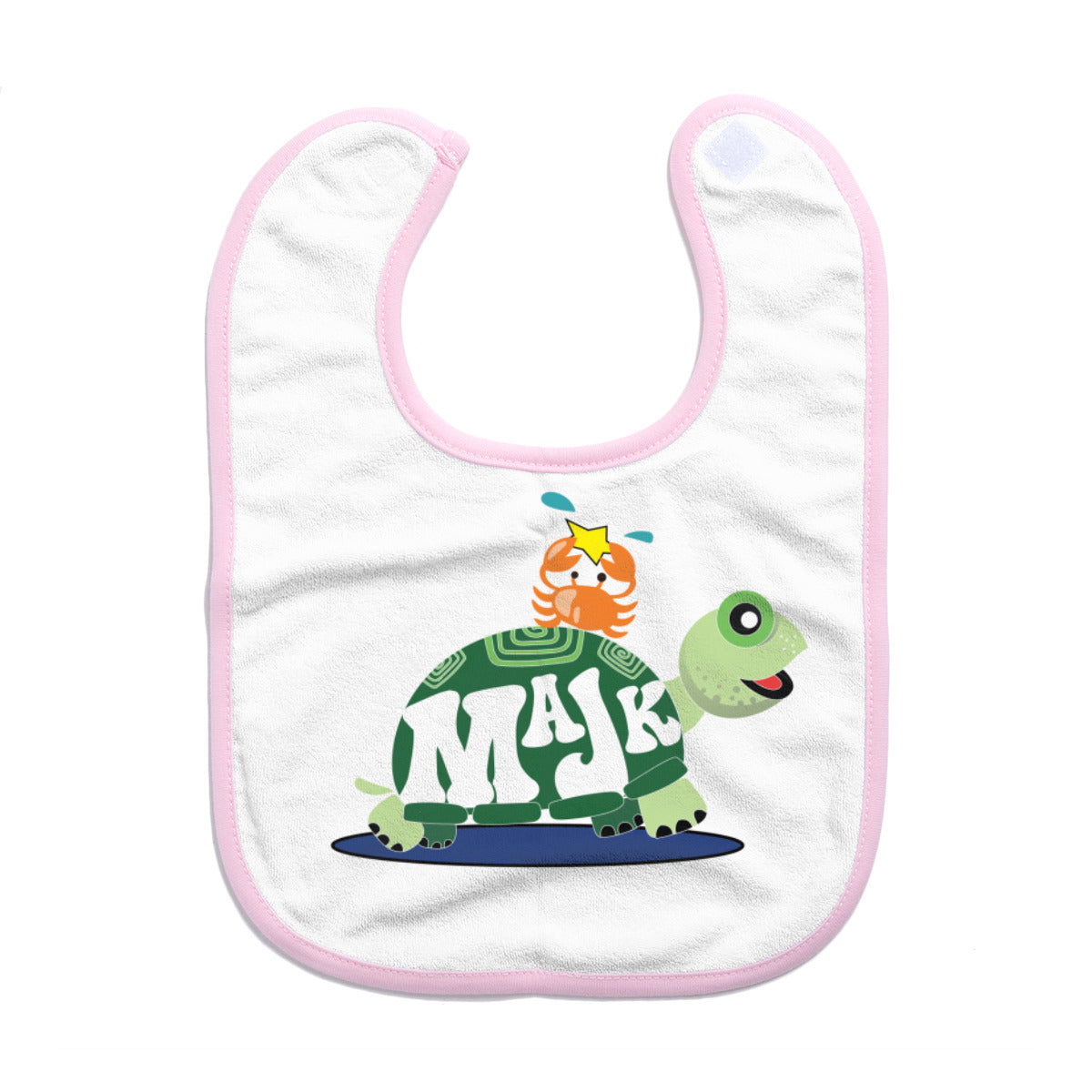 Cotton Baby Bib/ Drooling Towel "Besties"