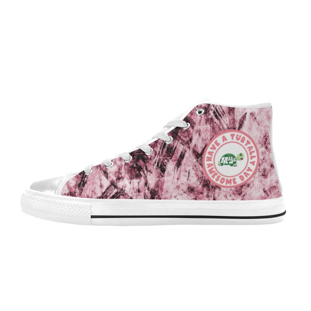 Women's High Top Canvas Sneaker "New Year New Kicks"