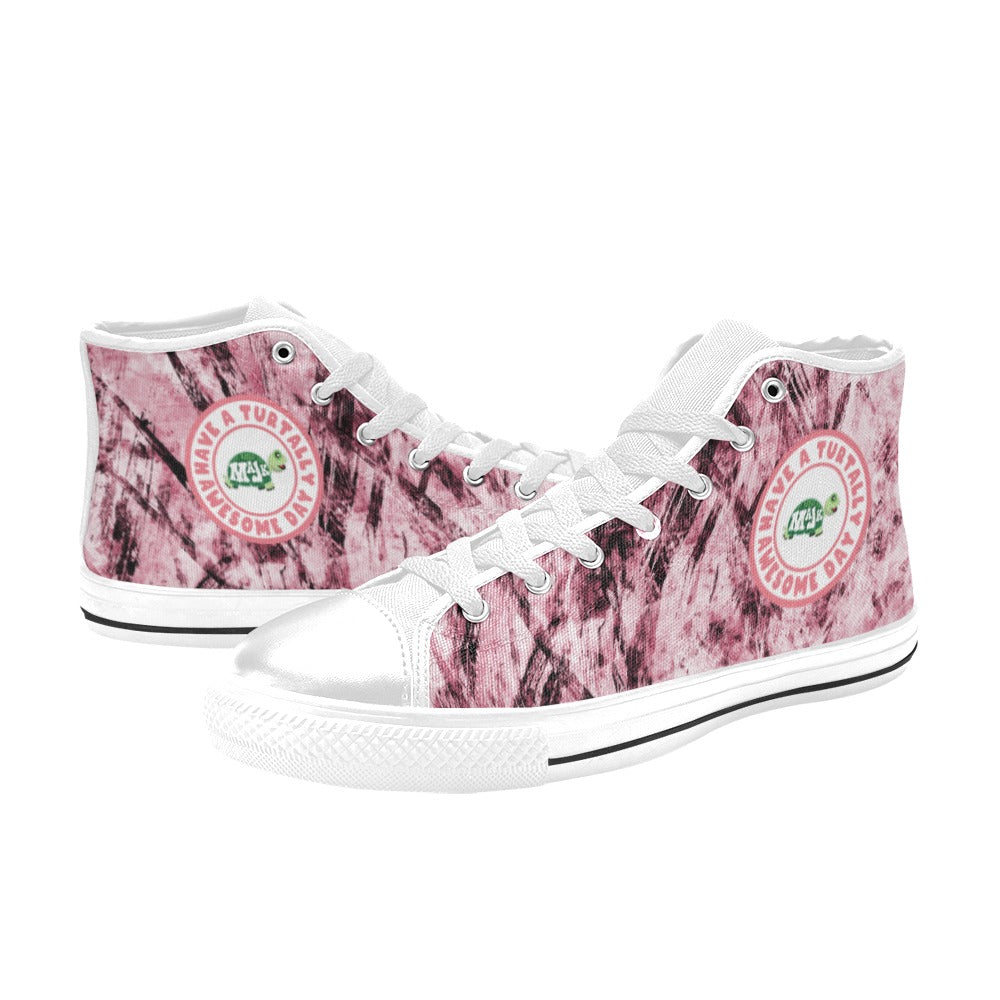 Women's High Top Canvas Sneaker "New Year New Kicks"