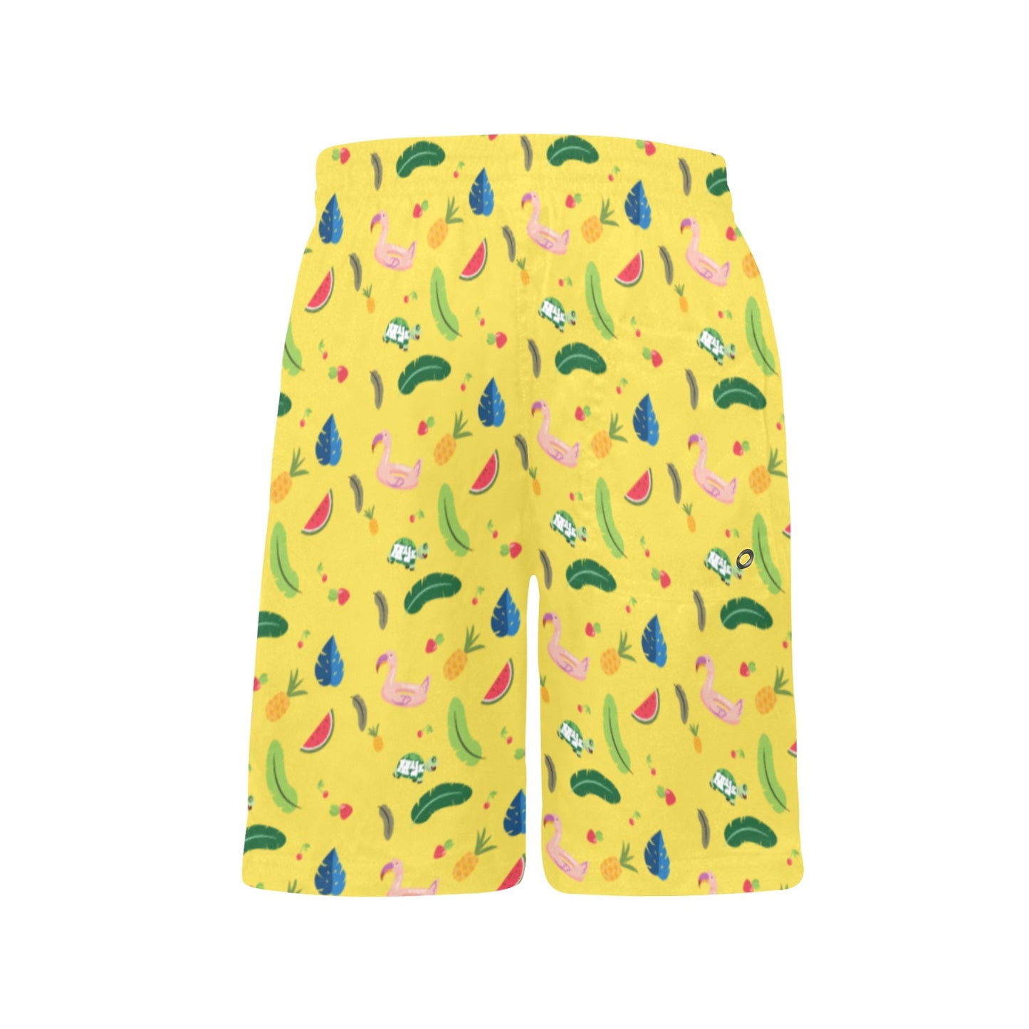 All Over Print Boys' Beach Shorts "Shell-abration"