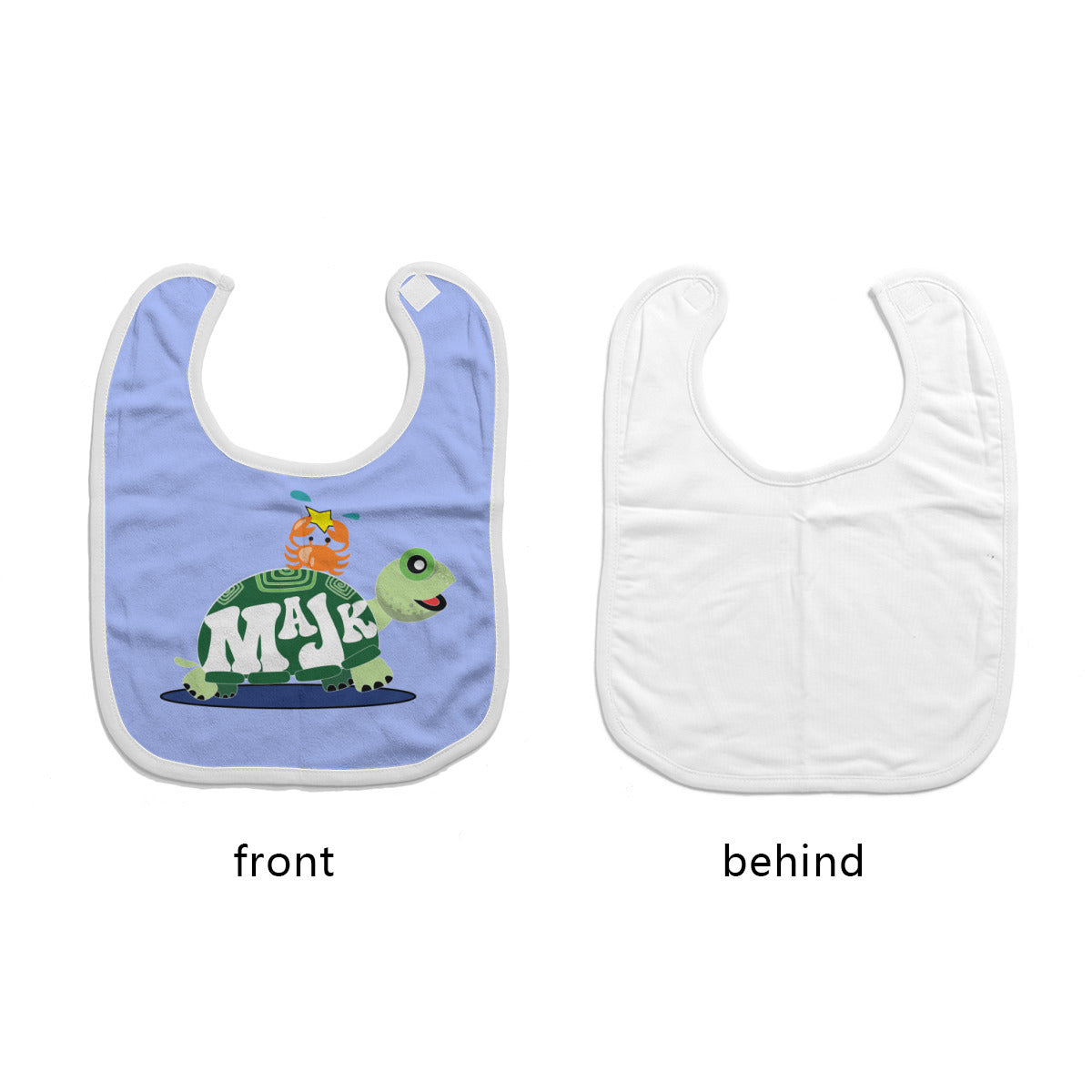 Cotton Baby Bib/Drooling Towel "Besties"