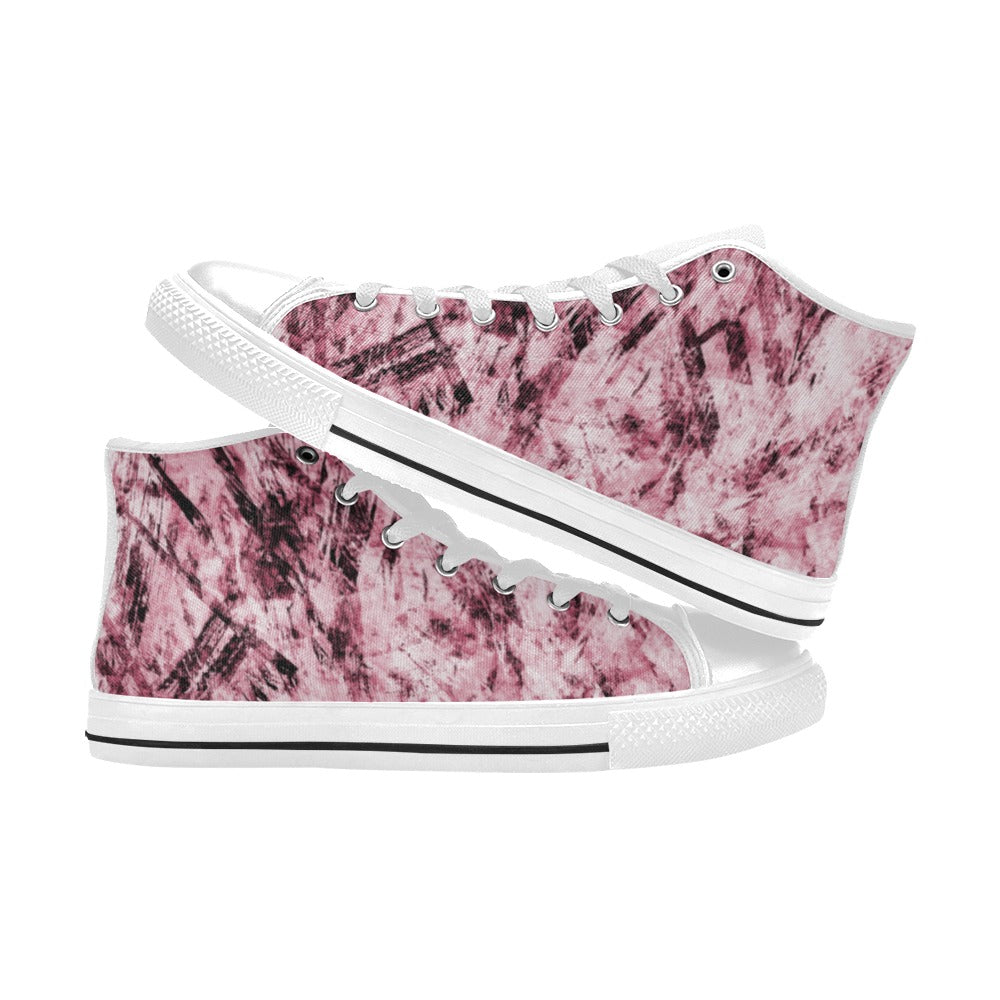 Women's High Top Canvas Sneaker "New Year New Kicks"
