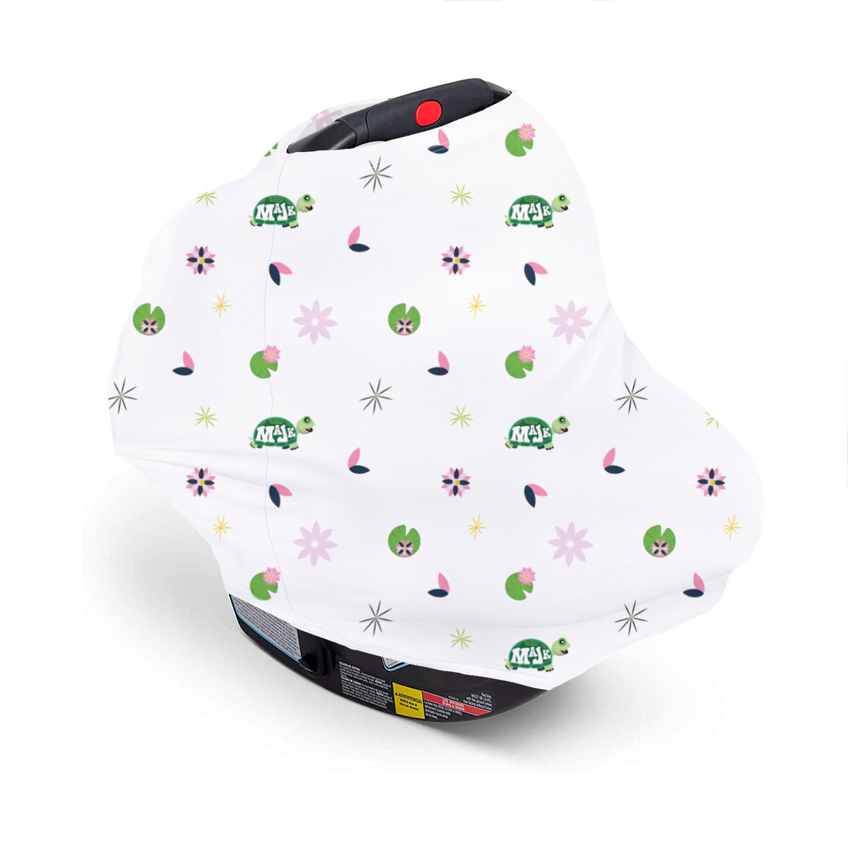Versatile Nursing Cover "MaJK Turtles and Lily Pads"